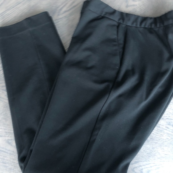 Talbots Stretch Ponte Knit Pull Up pants - Picture 2 of 6